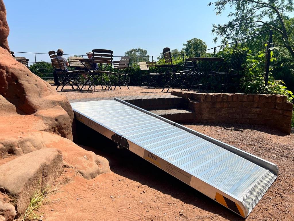 access wheelchair ramp outside