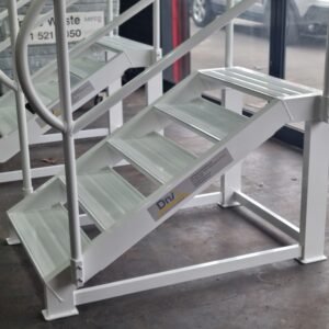 lightweight aluminium steps